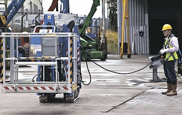 Управление спайдер-вышкой